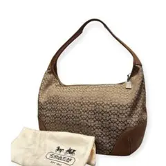 COACH コーチ ワンショルダー ソーホー 肩掛け シグネチャー ハーフムーン