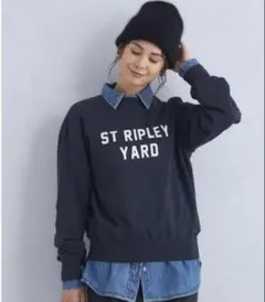 green label relaxing ネイビー トレーナー　スウェット