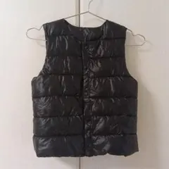 ダウンベスト 黒