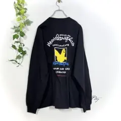 マークゴンザレス ロンT M ブラック 長袖 Tシャツ バックプリント アートのサムネイル