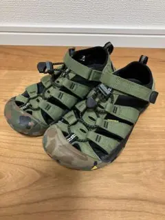 KEEN カモフラージュ サンダル　21cm