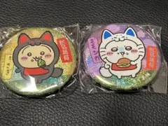 小*鳴様 ちいかわ もぐもぐ本舗 伏見稲荷 ホログラム缶バッジ うさぎ モモンガ