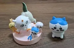 ちいかわ　討伐シーンフィギュア　あのこ　ハチワレ　２点セット