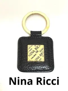 NINA RICCI ニナリッチ キーホルダー ゴールド ブラック キーリングのサムネイル