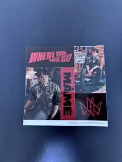 JO1 WHERE DO WE GO 初回A 封入　ステッカー 豆原　⭐︎