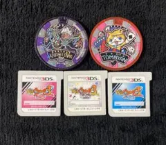 任天堂 3DS 妖怪ウォッチ3 スシ テンプラ スキヤキ 3本セット