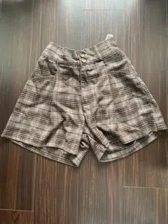 Lovetoxic チェック柄ハーフパンツ Sサイズ