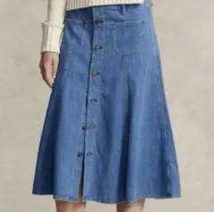 Polo Ralph Lauren デニム フレア スカート