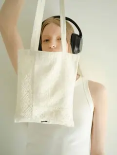 anuke パッチワークトートバッグ　ノベルティのサムネイル