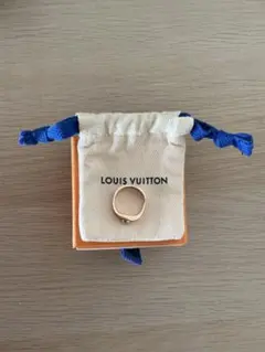 LOUIS VUITTON リング ナノグラム ピンクゴールド Mサイズのサムネイル
