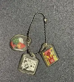 謎 パロディ ストラップ キーホルダー 当時物 平成レトロ