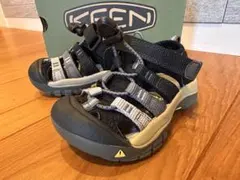 KEEN キッズサンダル ブラック/グレー/ベージュ15cm