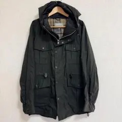 近年極美品 バブアー フーデッドビデイル ワックスジャケット 3