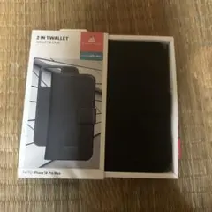 ソフトバンク正規店購入BLACK ROCK手帳型 iPhone14ProMAX用