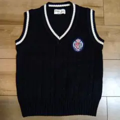 ニットベスト ピンク