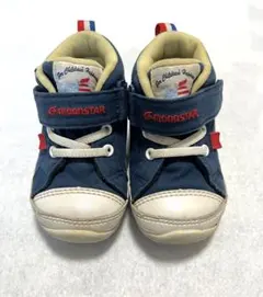 MOONSTAR MS B601 ベビーシューズ 12.5cm ネイビー