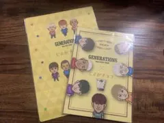 GENERATIONS じゃがチョココラボ ★下敷き・ノート2点セット