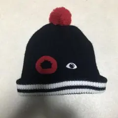 マモミ mxmxm ニット帽 ブラック 未使用 マスクマン風 希少モデル