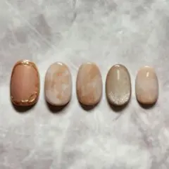 〈オーダーネイル〉ネイルチップ ニュアンスネイル　マグネットネイル/08