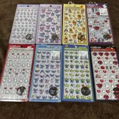 ボンボンドロップシール ディズニー mini スティッチ＆エンジェル プーさん