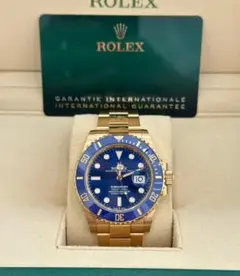 ROLEX Submariner ブルー ゴールド