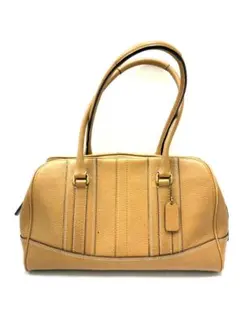 25H12-196 COACH コーチ ハンドバッグ レディース ブラウン系