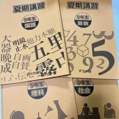 浜学園小学6年生春期講習テキスト 国語 算数 理科 社会 - メルカリ