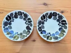 松尾ミユキ　小皿　フルーツ柄 2枚セットのサムネイル