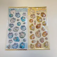 ちいかわ ウォーターinシール　ハチワレ&うさぎ　正規品