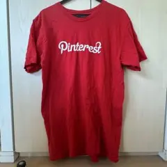 Pinterest Tシャツ (AMERICAN APPAREL・赤)のサムネイル