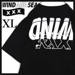 【限定コラボ】ゴッドセレクション★ウィンダンシー ★ビッグロゴ入りTシャツ 美品