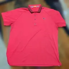 PUMA　プーマ　ゴルフ　ポロシャツ　XL　赤　美品