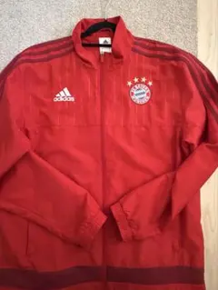 adidas FC Bayern Munich ジャージ レッド M - メルカリ