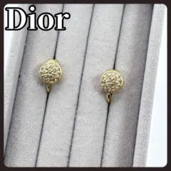 Christian Dior クリスチャンディオール イヤリング ゴールド