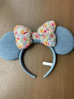 ディズニー カチューシャ 花柄