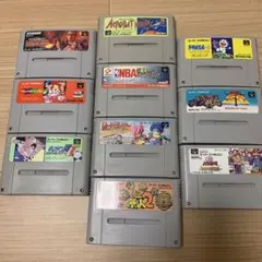 スーパーファミコン ゲームソフト 10セットレア