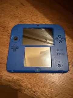 Nintendo 2DS 本体 青ジャンク品、ボタンが無くなった、ペンも無く