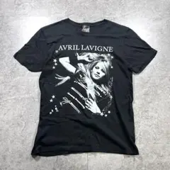 Avril Lavigne ツアーTシャツ B サイズL アヴリル ラヴィーン GILDAN アヴリル・ラヴィーン AVRIL LAVIGNE TOUR Tシャツ 黒 ツアー