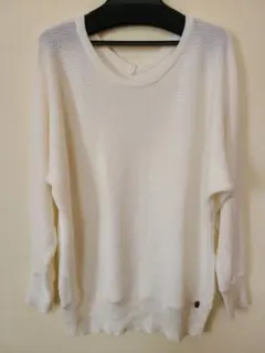 大きいサイズ☆2wayAZUL Teuve ドルマンスリーブ☆長袖春ニット