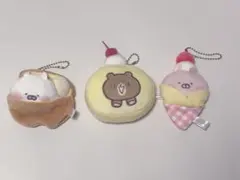 2点 ちびちびうさまる クレープ シュークリーム マスコット - メルカリ