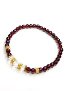 ガーネットブレスレット