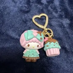 サンリオ　チョコミント　シークレットマスコットチャーム　ピアノ
