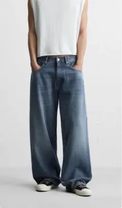 ZARA ザラ JEANS バルーンスリーブフィット EU38　完売品