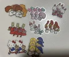 サンリオ、ちいかわ シールおすそわけ