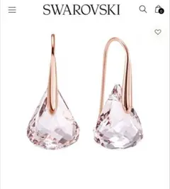 ほぼ新品 SWAROVSKI Lunar ドロップピアス スワロフスキー