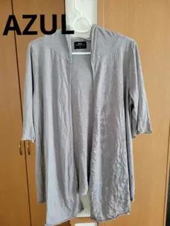 AZUL グレー カーディガン Mサイズ