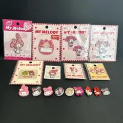 サンリオ　マイメロディ　マイメロ　2005年　ボタン　レリーフボタン　ワッペン
