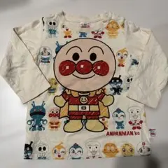 アンパンマン 長袖Tシャツ 80cm