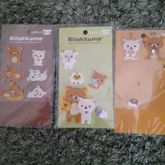 Rilakkuma シールセット 3パック SEB7415 SEB7413