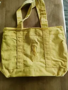 Polo Ralph Lauren キャンバストートバッグ イエローのサムネイル